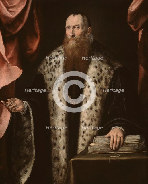 Portrait of a Gentleman, 1540/50. Creator: Pietro de Marescalchi.