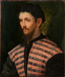 Portrait of a Gentleman, 1543-1544. Creator: Romanino, Gerolamo (1485/6-1566)