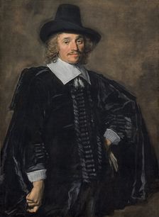 Portrait of a Gentleman, 1650/1652. Creator: Frans Hals
