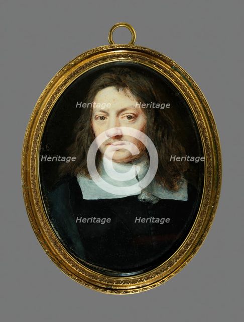 Portrait of a Gentleman, 1658. Creator: Samuel Cooper.