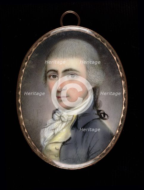 Portrait of a Gentleman, 1789. Creator: James Peale.