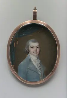 Portrait of a Gentleman, 1798. Creator: Philippe Abraham Peticolas