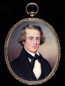 Portrait of a Gentleman, 1842. Creator: Moses B Russell