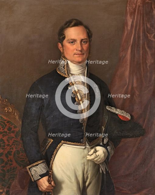 Portrait of a Gentleman, 1845. Creator: Rafael Tegeo Díaz.