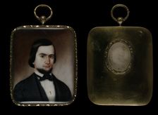 Portrait of a Gentleman, 1846. Creator: Peregrine F Cooper