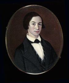 Portrait of a Gentleman, 1847. Creator: Moses B Russell
