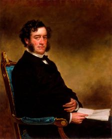 Portrait of a Gentleman, 1863. Creator: Charles Loring Elliott