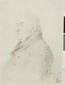 Portrait of a Gentleman, 1816. Creator: George Dance