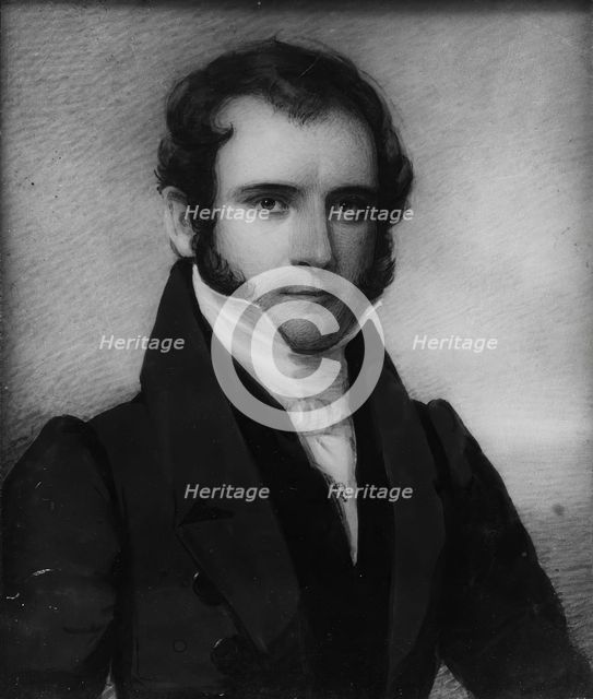 Portrait of a Gentleman, 1820-22. Creator: Daniel Dickinson.