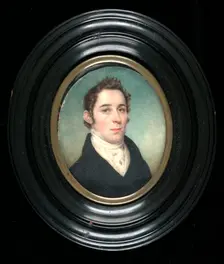 Portrait of a Gentleman, 1821. Creator: Sarah Goodridge