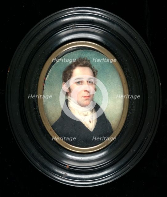 Portrait of a Gentleman, 1821. Creator: Sarah Goodridge.