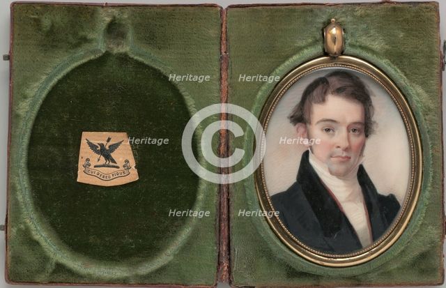 Portrait of a Gentleman, 1827. Creator: George Catlin.