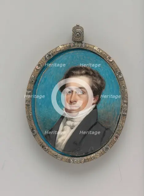 Portrait of a Gentleman, 1831. Creator: James Reid Lambdin.