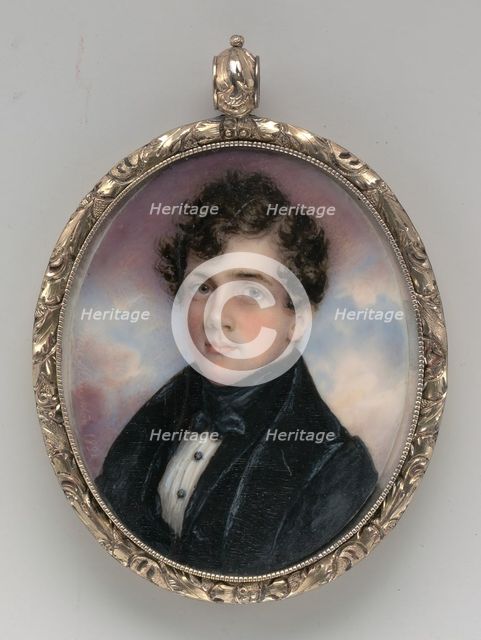Portrait of a Gentleman, 1832. Creator: Anna Claypoole Peale.