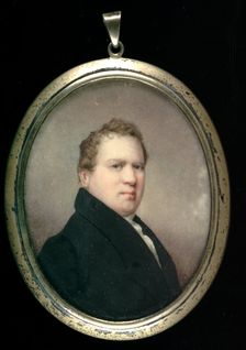 Portrait of a Gentleman, 1836-1844. Creator: Alvan Clark