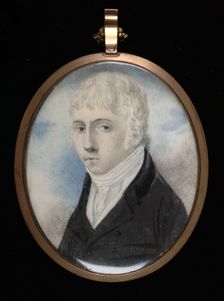Portrait of a Gentleman, 19th century. Creator: James M. Pearce