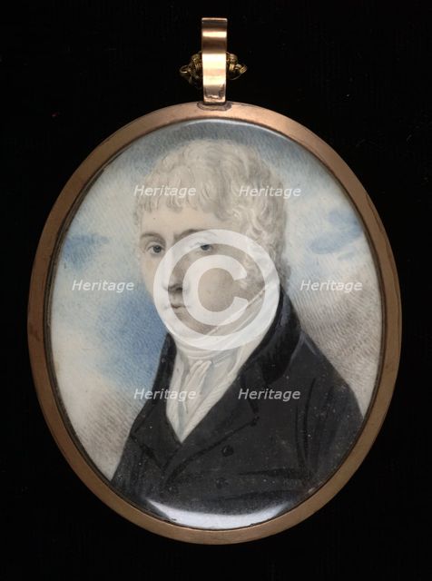 Portrait of a Gentleman, 19th century. Creator: James M. Pearce.