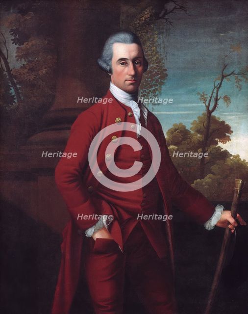 Portrait of a Gentleman, ca. 1770-72. Creator: Henry Benbridge.