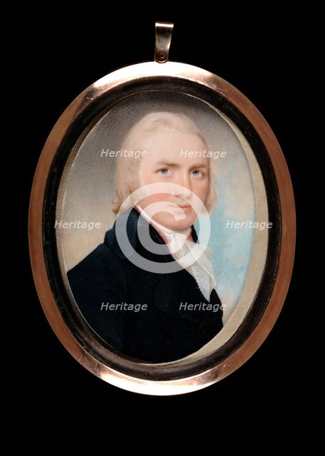 Portrait of a Gentleman, ca. 1796. Creator: Walter Robertson.