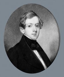 Portrait of a Gentleman, ca. 1840. Creator: Thomas Seir Cummings
