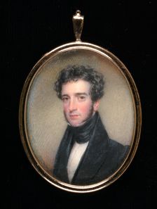 Portrait of a Gentleman, ca. 1840. Creator: Unknown