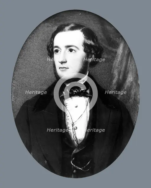 Portrait of a Gentleman, ca. 1845-1850. Creator: George Lethbridge Saunders.