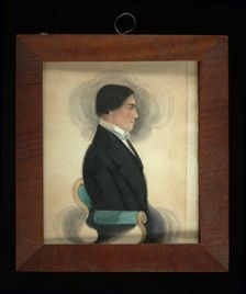 Portrait of a Gentleman, ca. 1850. Creator: James Sanford Ellsworth