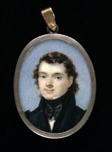 Portrait of a Gentleman, ca. 1850. Creator: Unknown