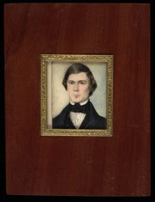 Portrait of a Gentleman, ca. 1850. Creator: Unknown