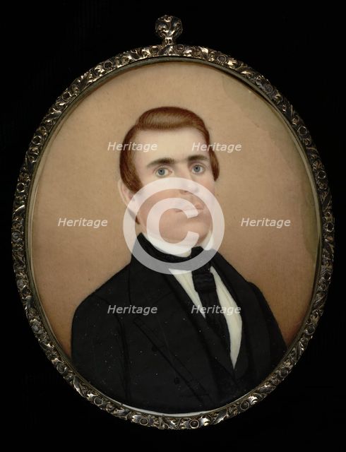 Portrait of a Gentleman, ca. 1850. Creator: Unknown.