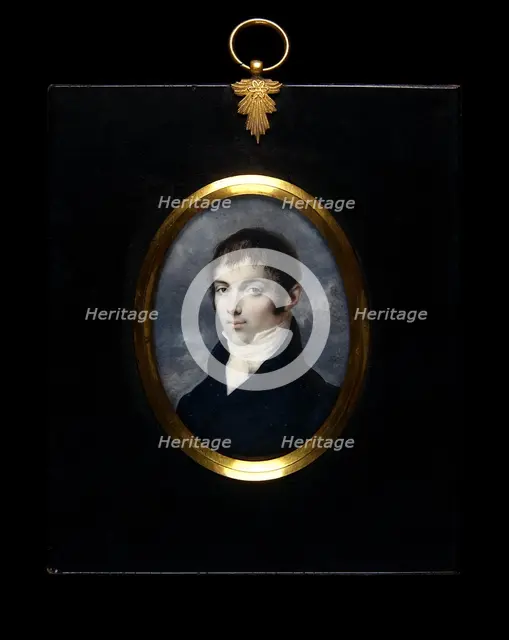 Portrait of a Gentleman, ca. 1800. Creator: Peter Edward Stroehling.