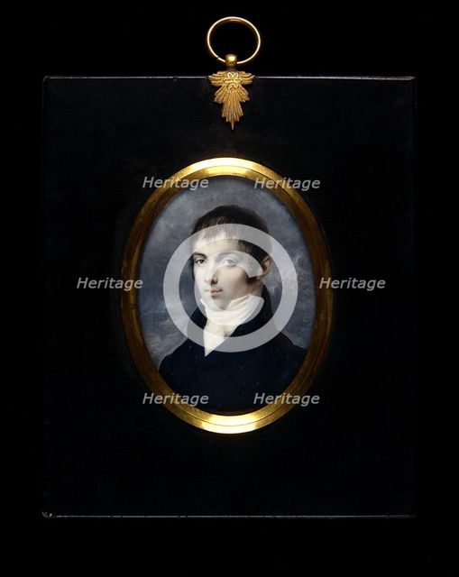 Portrait of a Gentleman, ca. 1800. Creator: Peter Edward Stroehling.