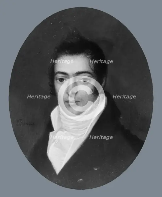 Portrait of a Gentleman, ca. 1810. Creator:  Louis Francis DePaul Binsse.