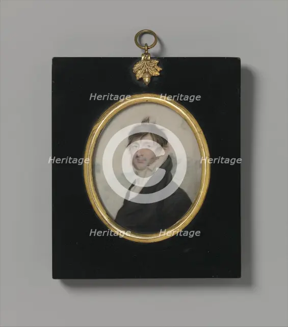 Portrait of a Gentleman, ca. 1812. Creator: Benjamin Trott.