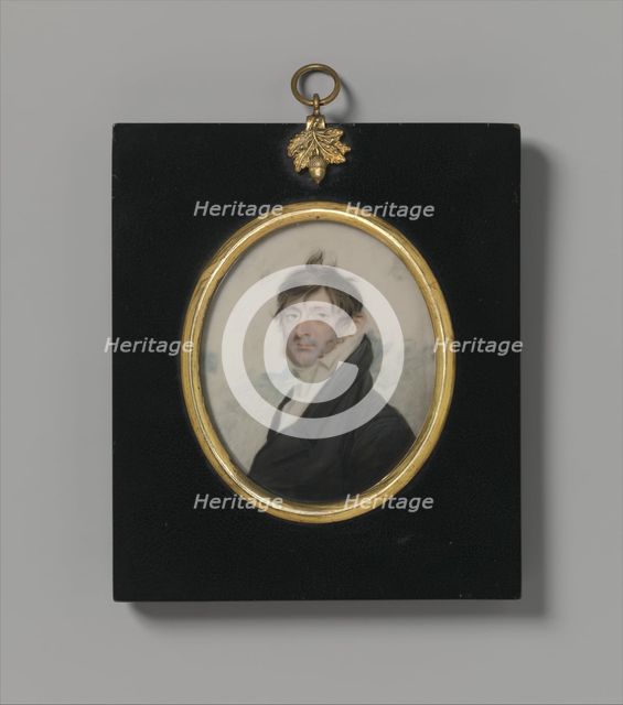 Portrait of a Gentleman, ca. 1812. Creator: Benjamin Trott.