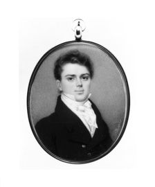 Portrait of a Gentleman, ca. 1820. Creator: Nathaniel Rogers
