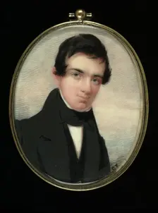 Portrait of a Gentleman, ca. 1820. Creator: Charles Fraser