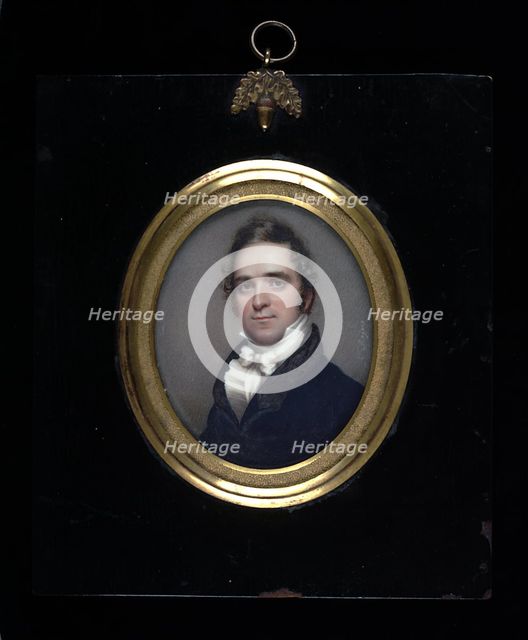 Portrait of a Gentleman, ca. 1825. Creator: Fitz Hugh Lane.
