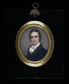 Portrait of a Gentleman, ca. 1825. Creator: Fitz Hugh Lane