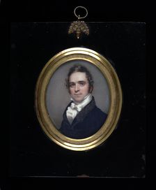Portrait of a Gentleman, ca. 1825. Creator: Fitz Hugh Lane