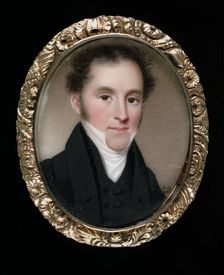 Portrait of a Gentleman, ca. 1825. Creator: George Dame