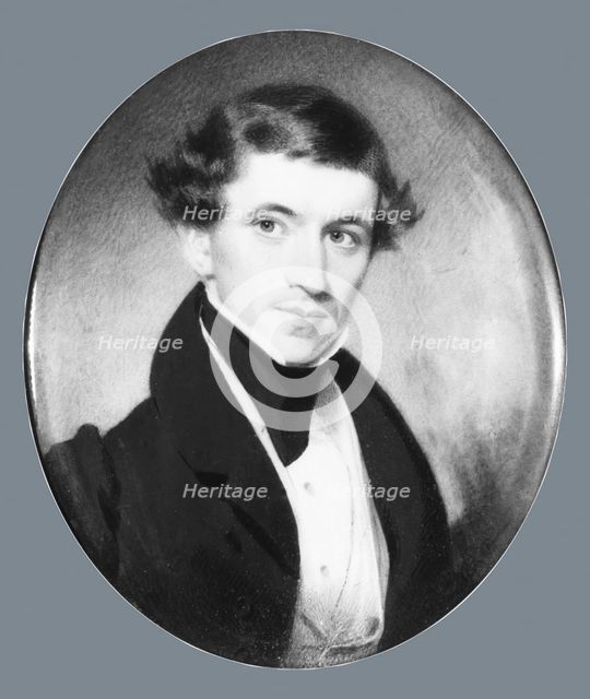 Portrait of a Gentleman, ca. 1830-33. Creator: Henry Inman.