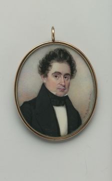 Portrait of a Gentleman, ca. 1834. Creator: Moses B Russell