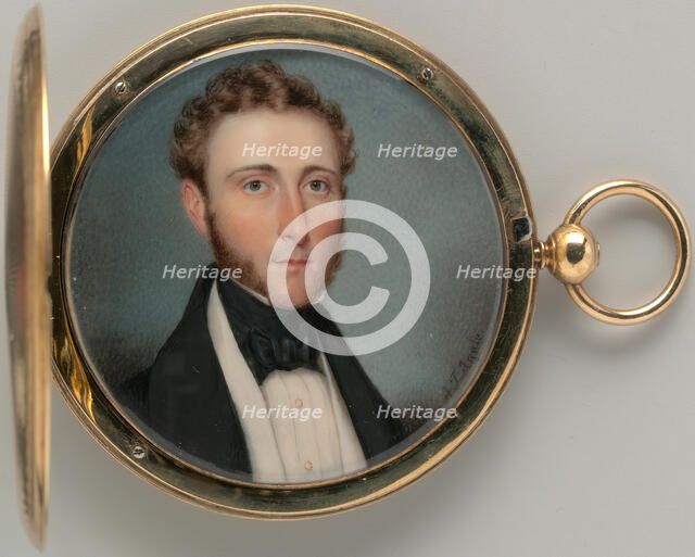 Portrait of a Gentleman, ca. 1835. Creator: Alfred Thomas Agate.