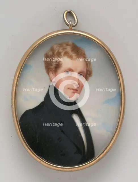 Portrait of a Gentleman, ca. 1835. Creator: Thomas Seir Cummings.