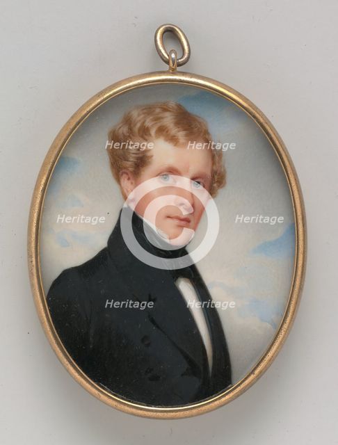 Portrait of a Gentleman, ca. 1835. Creator: Thomas Seir Cummings.