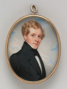 Portrait of a Gentleman, ca. 1835. Creator: Thomas Seir Cummings