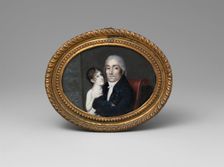 Portrait of a Gentleman and His Daughter, ca. 1805. Creator: François M. Guyol de Guiran