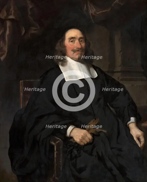 Portrait of a Gentleman, about 1671. Creator: Nicolaes Maes.