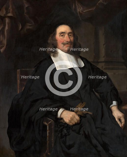 Portrait of a Gentleman, about 1671. Creator: Nicolaes Maes.